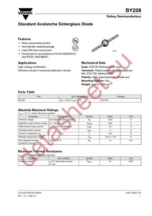 BY228-TR datasheet  